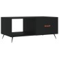 vidaXL Couchtisch Schwarz 90x50x40 cm Holzwerkstoff vidaXL Couchtisch Schwarz 90x50x40 cm Holzwerkstoff