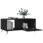 vidaXL Couchtisch Schwarz 90x50x40 cm Holzwerkstoff vidaXL Couchtisch Schwarz 90x50x40 cm Holzwerkstoff