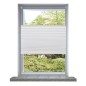 Plissee Faltrollo Rollo Plisseerollo 50x125cm Weiß Plissee Faltrollo Rollo Plisseerollo 50x125cm Weiß