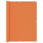 vidaXL Balkon-Sichtschutz Orange 120x300 cm Oxford-Gewebe vidaXL Balkon-Sichtschutz Orange 120x300 cm Oxford-Gewebe