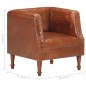 Sessel Braun Echtleder Sessel Braun Echtleder
