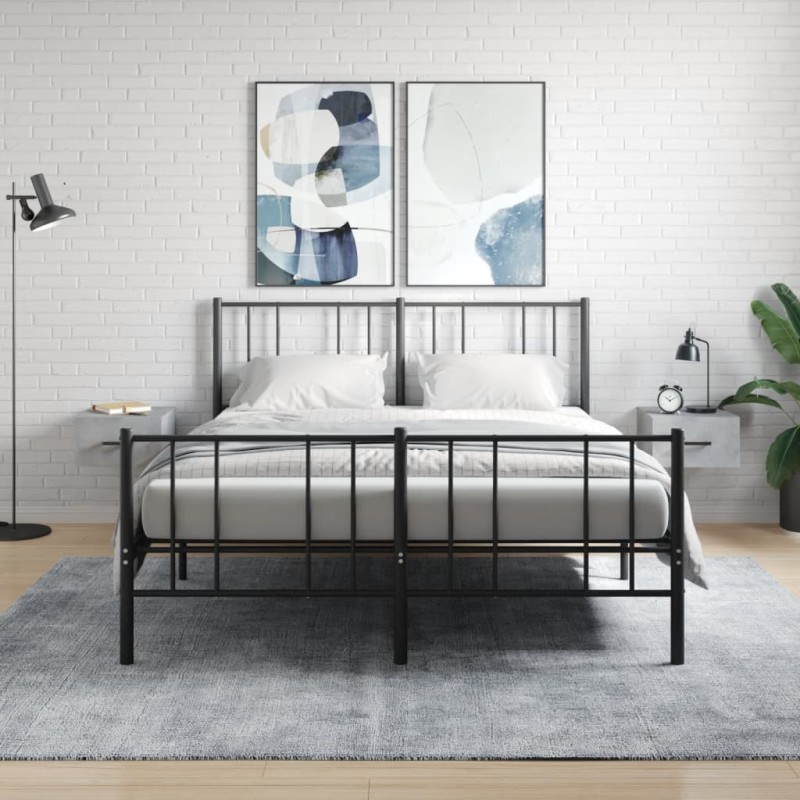 vidaXL Wand-Nachttische 2 Stk. Betongrau 35x35x20 cm vidaXL Wand-Nachttische 2 Stk. Betongrau 35x35x20 cm