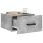 vidaXL Wand-Nachttische 2 Stk. Betongrau 35x35x20 cm vidaXL Wand-Nachttische 2 Stk. Betongrau 35x35x20 cm