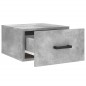 vidaXL Wand-Nachttische 2 Stk. Betongrau 35x35x20 cm vidaXL Wand-Nachttische 2 Stk. Betongrau 35x35x20 cm