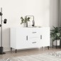 vidaXL Sideboard Weiß 100x36x60 cm Holzwerkstoff vidaXL Sideboard Weiß 100x36x60 cm Holzwerkstoff
