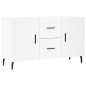 vidaXL Sideboard Weiß 100x36x60 cm Holzwerkstoff vidaXL Sideboard Weiß 100x36x60 cm Holzwerkstoff