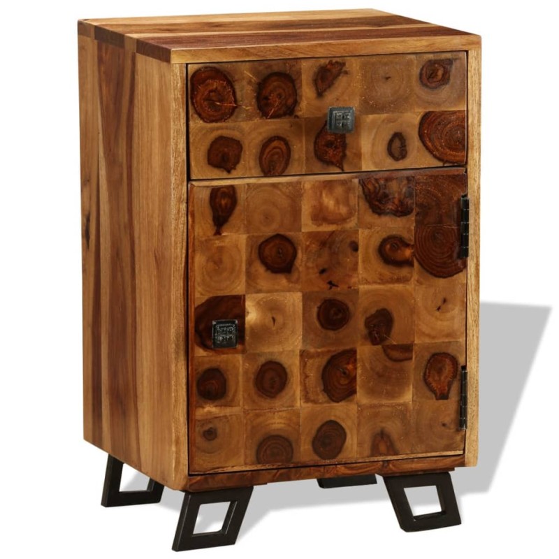 vidaXL Nachttisch Massivholz 37x30x54 cm vidaXL Nachttisch Massivholz 37x30x54 cm
