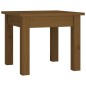vidaXL Couchtisch Honigbraun 35x35x30 cm Massivholz Kiefer vidaXL Couchtisch Honigbraun 35x35x30 cm Massivholz Kiefer