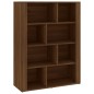 vidaXL Sideboard Braun Eichen-Optik 80x30x106 cm Holzwerkstoff vidaXL Sideboard Braun Eichen-Optik 80x30x106 cm Holzwerkstoff