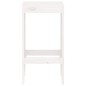 vidaXL Barhocker 2 Stk. Weiß 40x36x75 cm Massivholz Kiefer