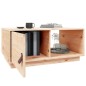 vidaXL Couchtisch 80x50x35,5 cm Massivholz Kiefer vidaXL Couchtisch 80x50x35,5 cm Massivholz Kiefer