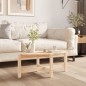 vidaXL Couchtisch 87x48x35 cm Massivholz Kiefer vidaXL Couchtisch 87x48x35 cm Massivholz Kiefer