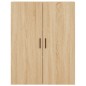 Highboard Sonoma-Eiche 69,5x34x180 cm Holzwerkstoff Highboard Sonoma-Eiche 69,5x34x180 cm Holzwerkstoff