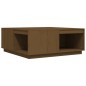 vidaXL Couchtisch Honigbraun 100x101x40,5 cm Massivholz Kiefer vidaXL Couchtisch Honigbraun 100x101x40,5 cm Massivholz Kiefer