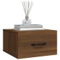 vidaXL Wand-Nachttisch Braun Eichen-Optik 35x35x20 cm vidaXL Wand-Nachttisch Braun Eichen-Optik 35x35x20 cm