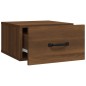 vidaXL Wand-Nachttisch Braun Eichen-Optik 35x35x20 cm vidaXL Wand-Nachttisch Braun Eichen-Optik 35x35x20 cm