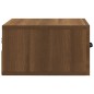 vidaXL Wand-Nachttisch Braun Eichen-Optik 35x35x20 cm vidaXL Wand-Nachttisch Braun Eichen-Optik 35x35x20 cm