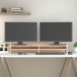 vidaXL Monitorständer 100x24x16 cm Massivholz Kiefer vidaXL Monitorständer 100x24x16 cm Massivholz Kiefer