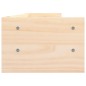 vidaXL Monitorständer 100x24x16 cm Massivholz Kiefer vidaXL Monitorständer 100x24x16 cm Massivholz Kiefer