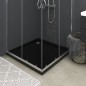 vidaXL Duschtasse ABS Quadratisch Schwarz 90x90 cm vidaXL Duschtasse ABS Quadratisch Schwarz 90x90 cm