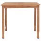 vidaXL Garten-Esstisch 85x85x75 cm Teak Massivholz vidaXL Garten-Esstisch 85x85x75 cm Teak Massivholz