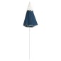 vidaXL Sonnenschirm mit Stahlmast Blau 180 cm vidaXL Sonnenschirm mit Stahlmast Blau 180 cm