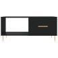vidaXL Couchtisch Schwarz 90x50x40 cm Holzwerkstoff vidaXL Couchtisch Schwarz 90x50x40 cm Holzwerkstoff