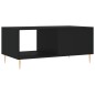 vidaXL Couchtisch Schwarz 90x50x40 cm Holzwerkstoff vidaXL Couchtisch Schwarz 90x50x40 cm Holzwerkstoff
