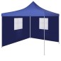 vidaXL Faltzelt mit 2 Wänden 3 x 3 m Blau vidaXL Faltzelt mit 2 Wänden 3 x 3 m Blau