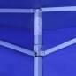 vidaXL Faltzelt mit 2 Wänden 3 x 3 m Blau vidaXL Faltzelt mit 2 Wänden 3 x 3 m Blau