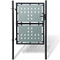 vidaXL Zauntor (Einzeltor) Schwarz 100x250 cm vidaXL Zauntor (Einzeltor) Schwarz 100x250 cm