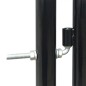 vidaXL Zauntor (Einzeltor) Schwarz 100x250 cm vidaXL Zauntor (Einzeltor) Schwarz 100x250 cm