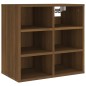 vidaXL Schuhregale 2 Stk. Braun Eichen-Optik 52,5x30x50 cm vidaXL Schuhregale 2 Stk. Braun Eichen-Optik 52,5x30x50 cm