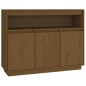 vidaXL Sideboard Honigbraun 104,5x34x80 cm Massivholz Kiefer vidaXL Sideboard Honigbraun 104,5x34x80 cm Massivholz Kiefer