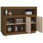 vidaXL Sideboard Honigbraun 104,5x34x80 cm Massivholz Kiefer vidaXL Sideboard Honigbraun 104,5x34x80 cm Massivholz Kiefer