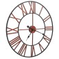 vidaXL Wanduhr Metall 58 cm Rot vidaXL Wanduhr Metall 58 cm Rot