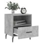 vidaXL Nachttische 2 Stk. Betongrau 40x35x47,5 cm Holzwerkstoff vidaXL Nachttische 2 Stk. Betongrau 40x35x47,5 cm Holzwerkstoff