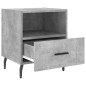 vidaXL Nachttische 2 Stk. Betongrau 40x35x47,5 cm Holzwerkstoff vidaXL Nachttische 2 Stk. Betongrau 40x35x47,5 cm Holzwerkstoff
