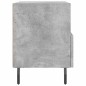 vidaXL Nachttische 2 Stk. Betongrau 40x35x47,5 cm Holzwerkstoff vidaXL Nachttische 2 Stk. Betongrau 40x35x47,5 cm Holzwerkstoff