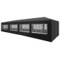 vidaXL Partyzelt 3x12 m Anthrazit vidaXL Partyzelt 3x12 m Anthrazit