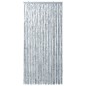 vidaXL Insektenschutz-Vorhang Weiß und Grau 100x220 cm Chenille vidaXL Insektenschutz-Vorhang Weiß und Grau 100x220 cm Chenille