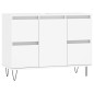 vidaXL Badschrank Weiß 80x33x60 cm Holzwerkstoff vidaXL Badschrank Weiß 80x33x60 cm Holzwerkstoff
