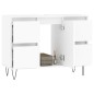 vidaXL Badschrank Weiß 80x33x60 cm Holzwerkstoff vidaXL Badschrank Weiß 80x33x60 cm Holzwerkstoff