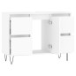 vidaXL Badschrank Weiß 80x33x60 cm Holzwerkstoff vidaXL Badschrank Weiß 80x33x60 cm Holzwerkstoff