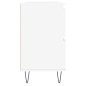 vidaXL Badschrank Weiß 80x33x60 cm Holzwerkstoff vidaXL Badschrank Weiß 80x33x60 cm Holzwerkstoff