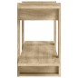 vidaXL Bücherregal Sonoma-Eiche 100x30x51 cm Holzwerkstoff vidaXL Bücherregal Sonoma-Eiche 100x30x51 cm Holzwerkstoff