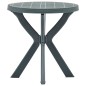 vidaXL Bistrotisch Grün Ø70 cm Kunststoff vidaXL Bistrotisch Grün Ø70 cm Kunststoff