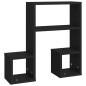 vidaXL Wandregale 2 Stk. Schwarz 50x15x50 cm Holzwerkstoff vidaXL Wandregale 2 Stk. Schwarz 50x15x50 cm Holzwerkstoff