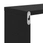vidaXL Wandregale 2 Stk. Schwarz 50x15x50 cm Holzwerkstoff vidaXL Wandregale 2 Stk. Schwarz 50x15x50 cm Holzwerkstoff