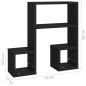 vidaXL Wandregale 2 Stk. Schwarz 50x15x50 cm Holzwerkstoff vidaXL Wandregale 2 Stk. Schwarz 50x15x50 cm Holzwerkstoff